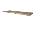 Rechthoekig tafelblad - 325x100-130x8 - Naturel - Munggur