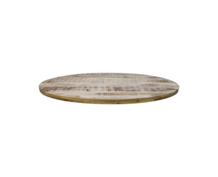 Ovaal tafelblad Portland - 240x120x5 - Naturel - mangohout