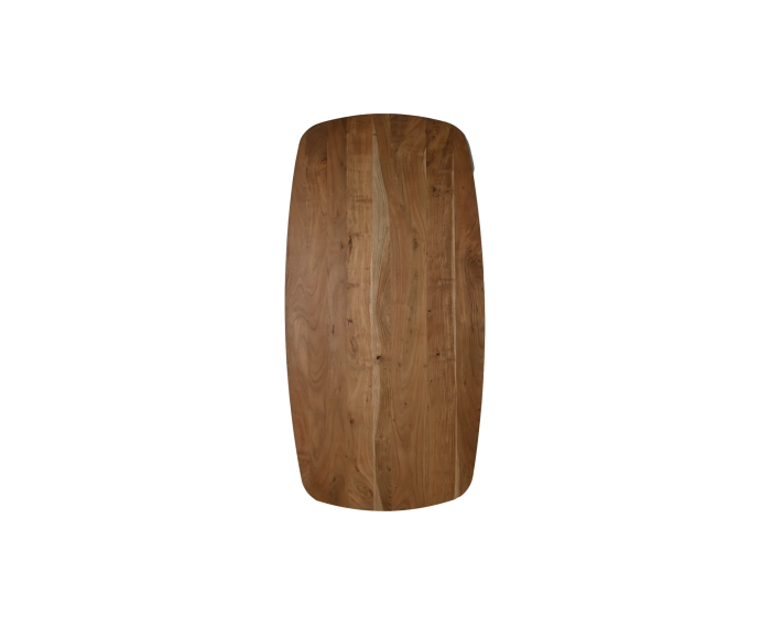 Tafelblad ovaal danish - 200x100x4 - Naturel - Acacia